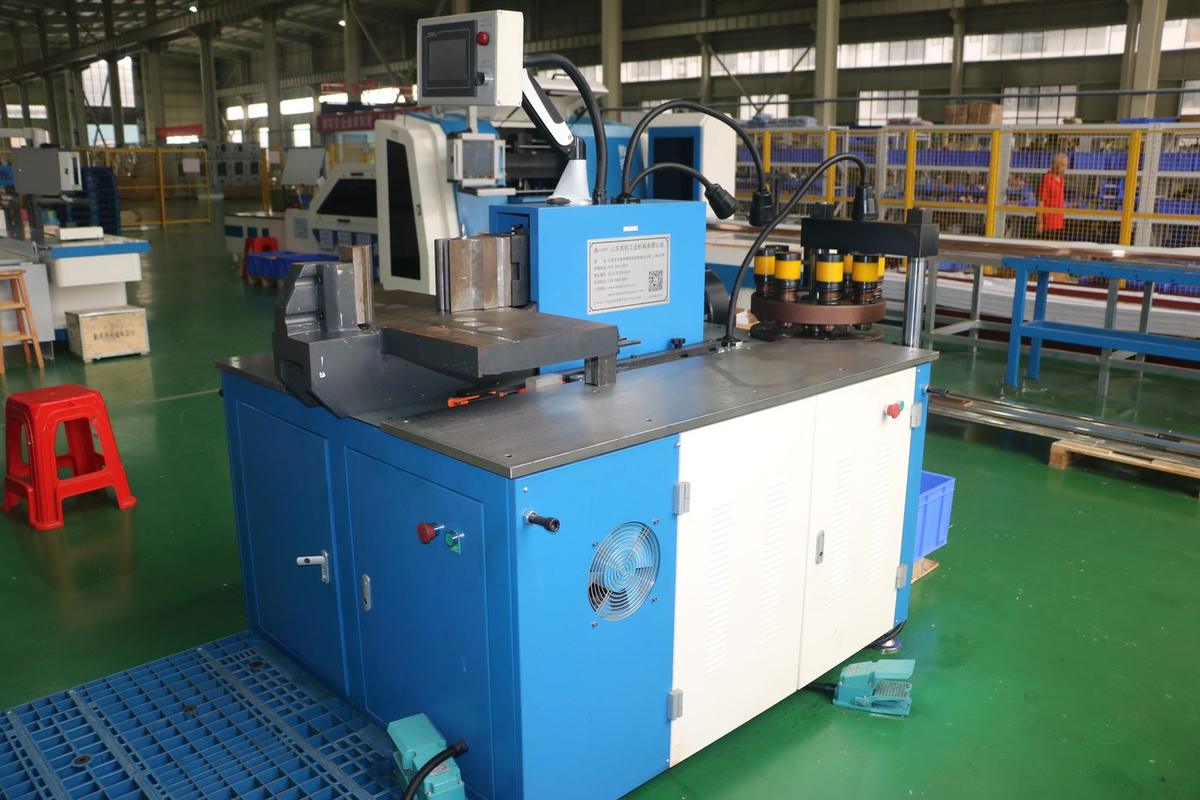 Copper busbar processed in-house